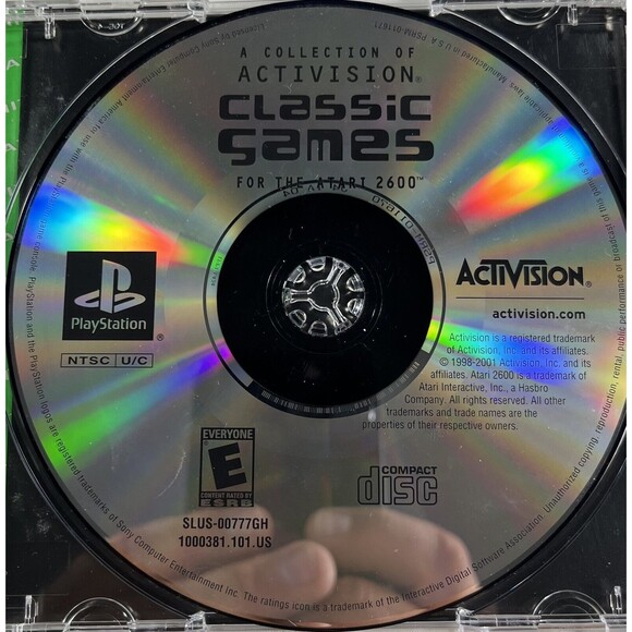 A Collection of Classic Games for the Atari 2600 PlayStation 1 Tested - Picture 6 of 9